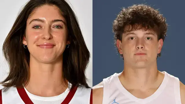 Lauren Glazier and Bennett Olujic