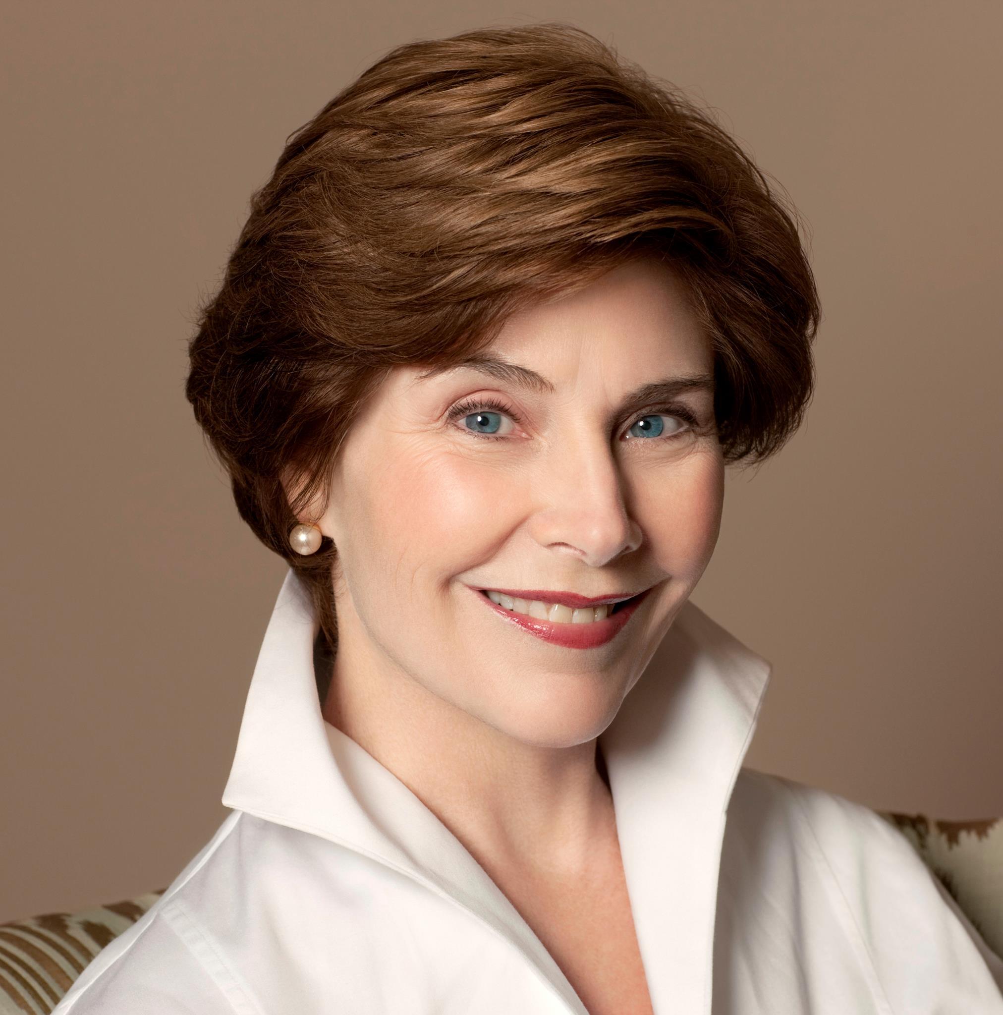 Laura Bush and Barbara Pierce Bush at FAU