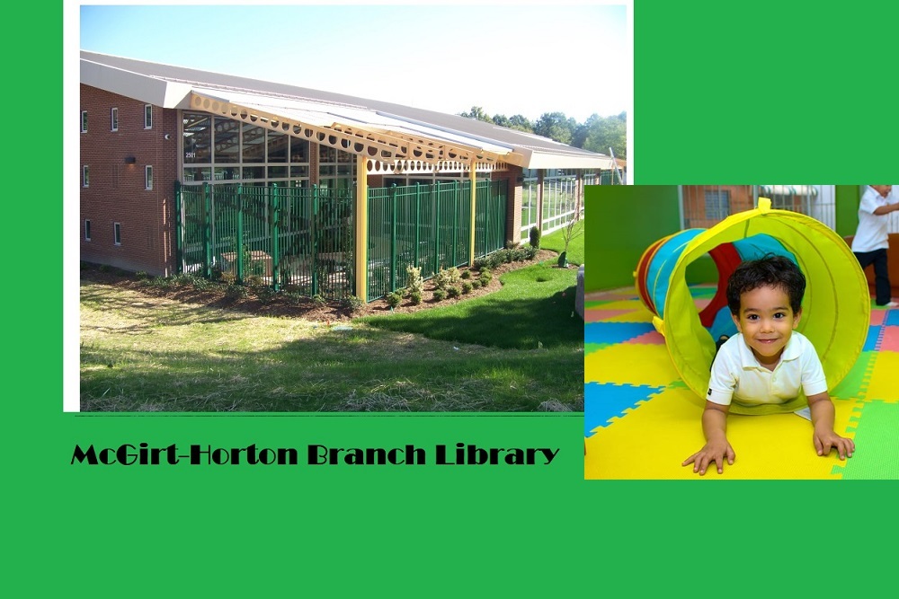 Preschool Play at the McGirt-Horton Branch on July 1, 2022