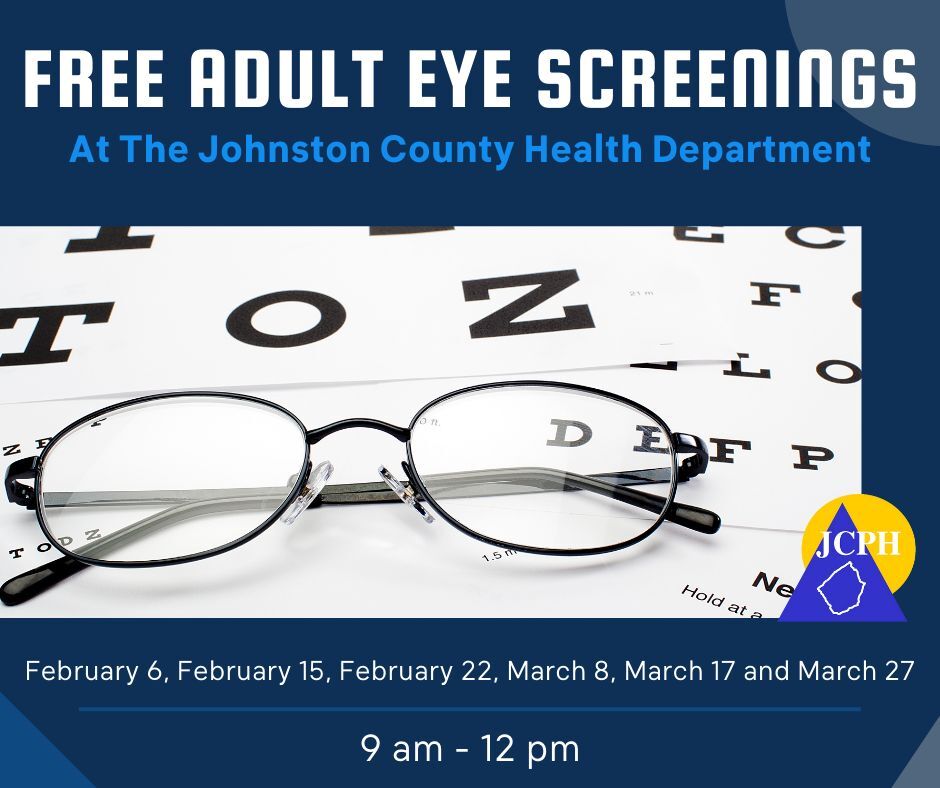 COUNTY OF JOHNSTON: Free Vision Screenings from Smithfield Lions Club volunteers