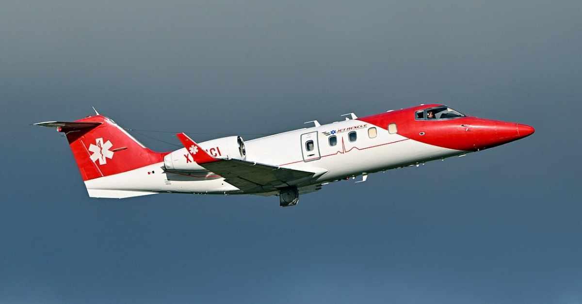 Jet Rescue air ambulance XA-UCI LJ55 YVR Jet Rescue air ambulance XA-UCI LJ55 YVR