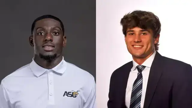Ta'Shaun Sims and Luke Jones Ta'Shaun Sims and Luke Jones