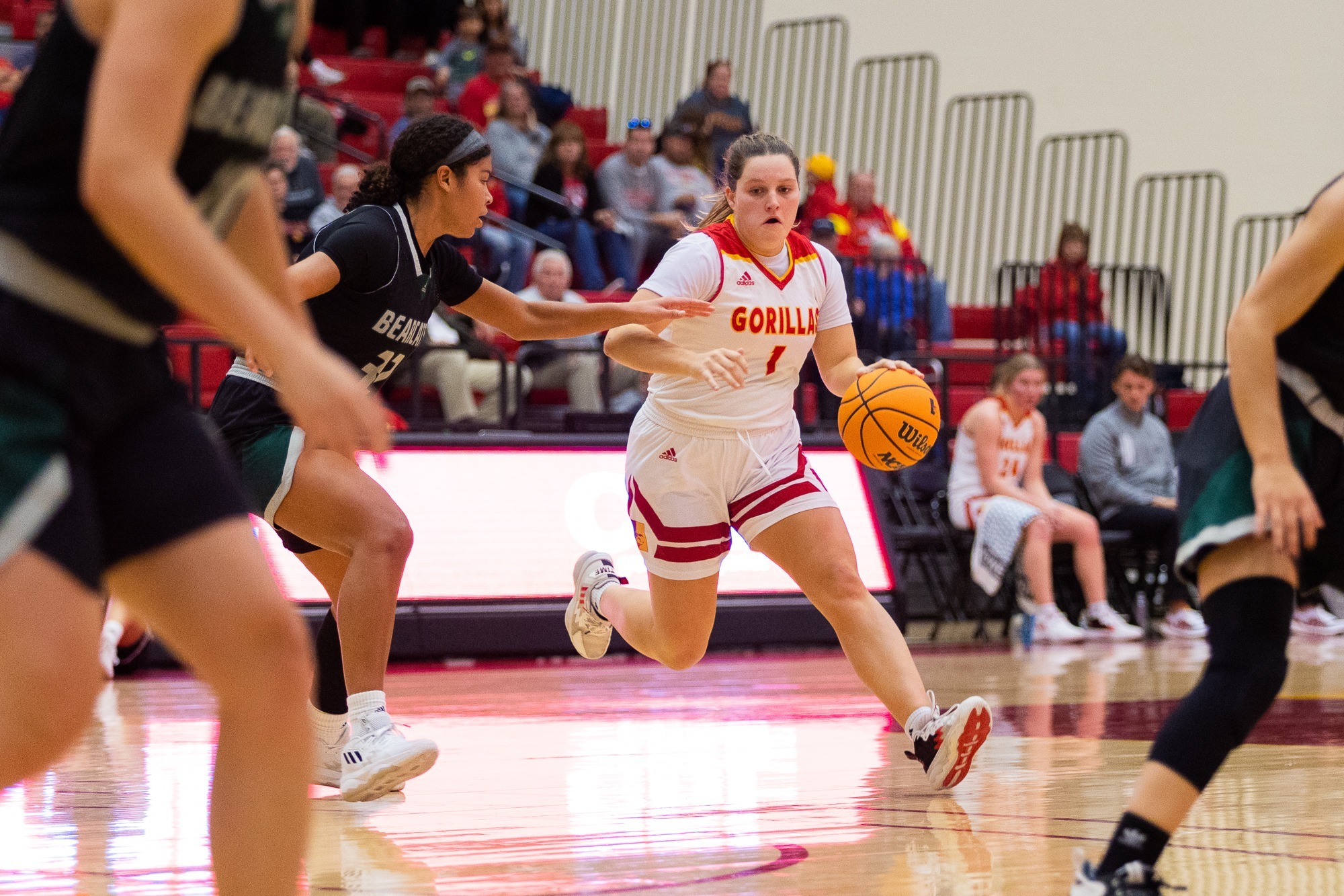 Gorillas Pull Away for 84-69 Win