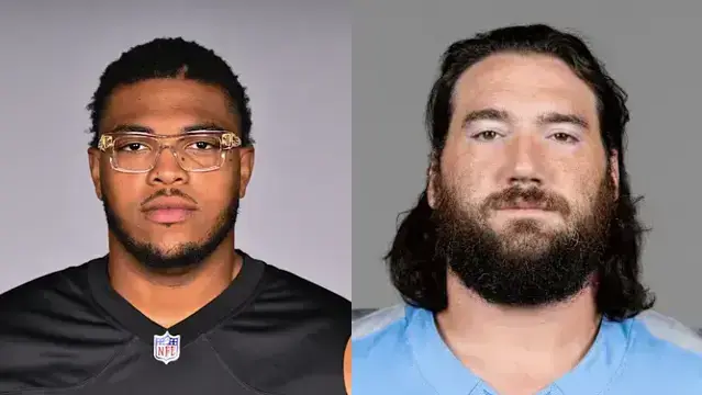 Orlando Brown Jr. and Corey Levin Orlando Brown Jr. and Corey Levin