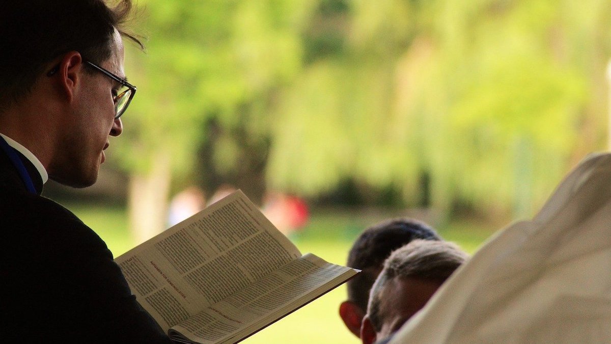 Rev. Joseph Delka discusses the meaning of the word 'parish.' Rev. Joseph Delka discusses the meaning of the word 'parish.'