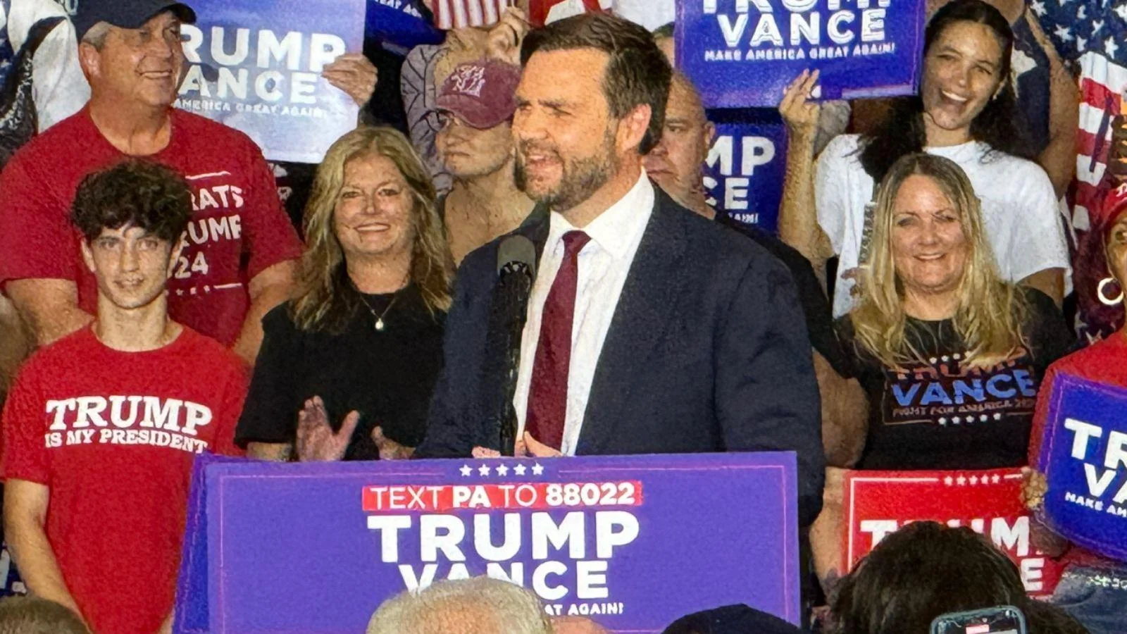 J.D. Vance in Newtown: 25M illegal aliens ‘competing against Americans buying homes’ J.D. Vance in Newtown: 25M illegal aliens ‘competing against Americans buying homes’