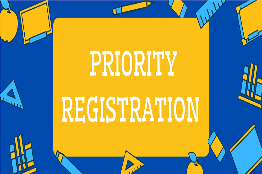 Summer/Fall 2022 Priority Registration on April 11