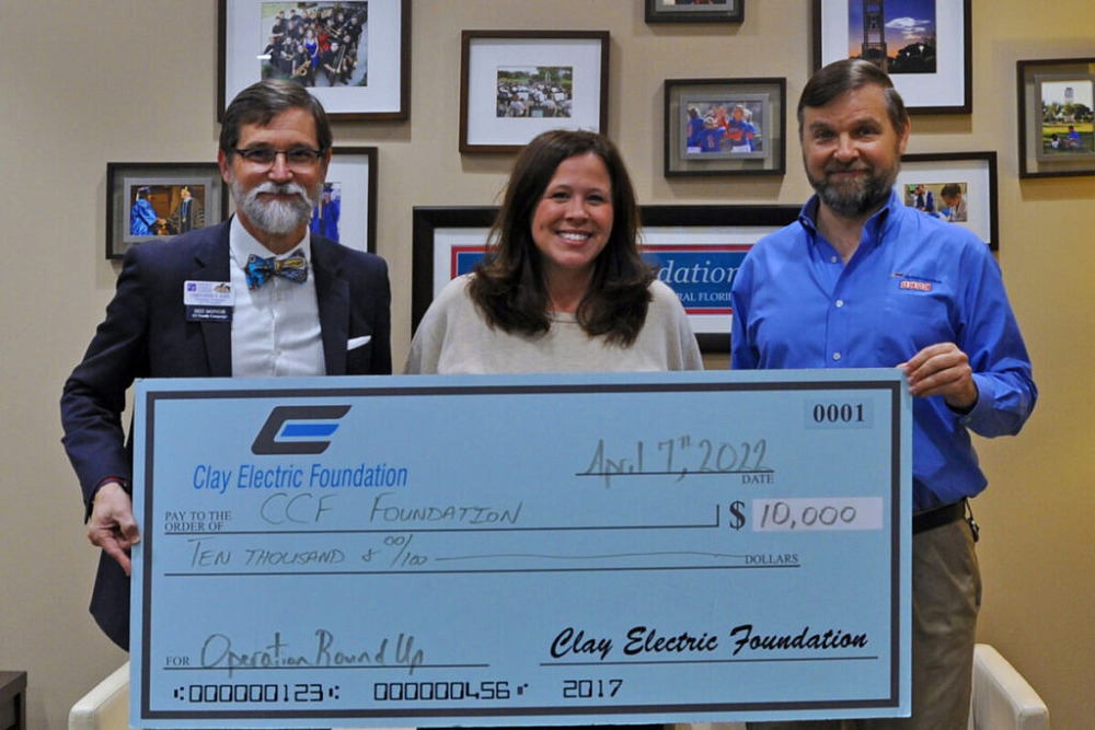 Clay Electric Donates ,000 to the CF Patriot Fund