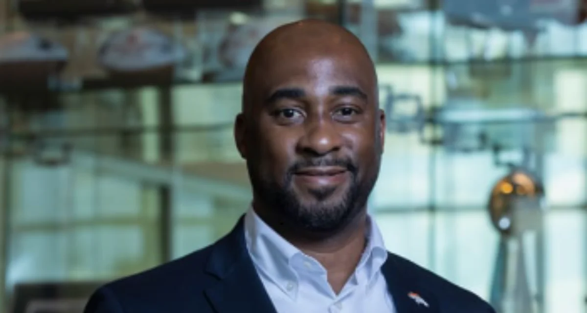 Broncos President Damani Leech Broncos President Damani Leech