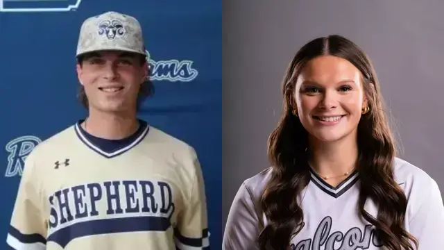 Which high school alumni from North Central West Virginia area will play in games during the week starting Monday, March 16?