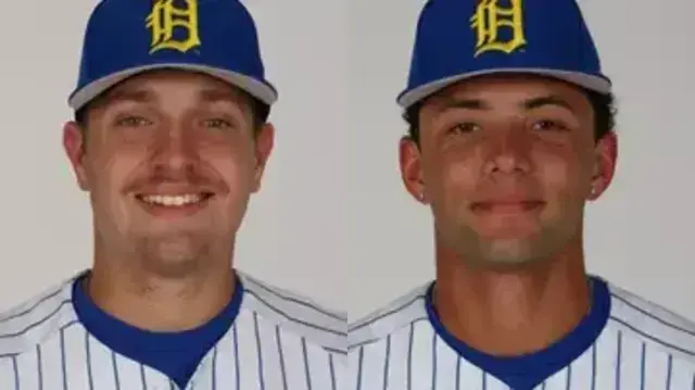 Which former North New Castle News area high school standouts will be in action on Sunday, April 20?