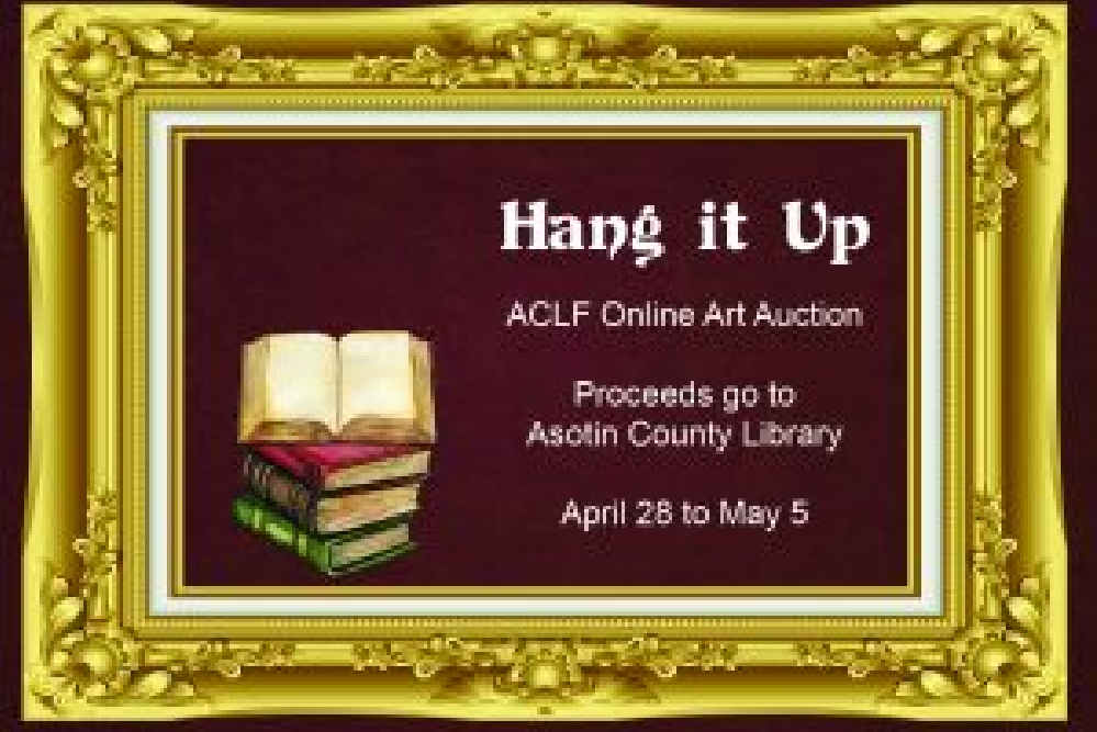 Hang It Up! An Online Art Auction on April 28 – May 5, 2022