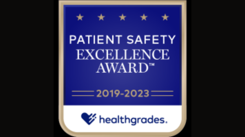 Parkland Medical Center Achieves Healthgrades 2023 Patient Safety Excellence Award