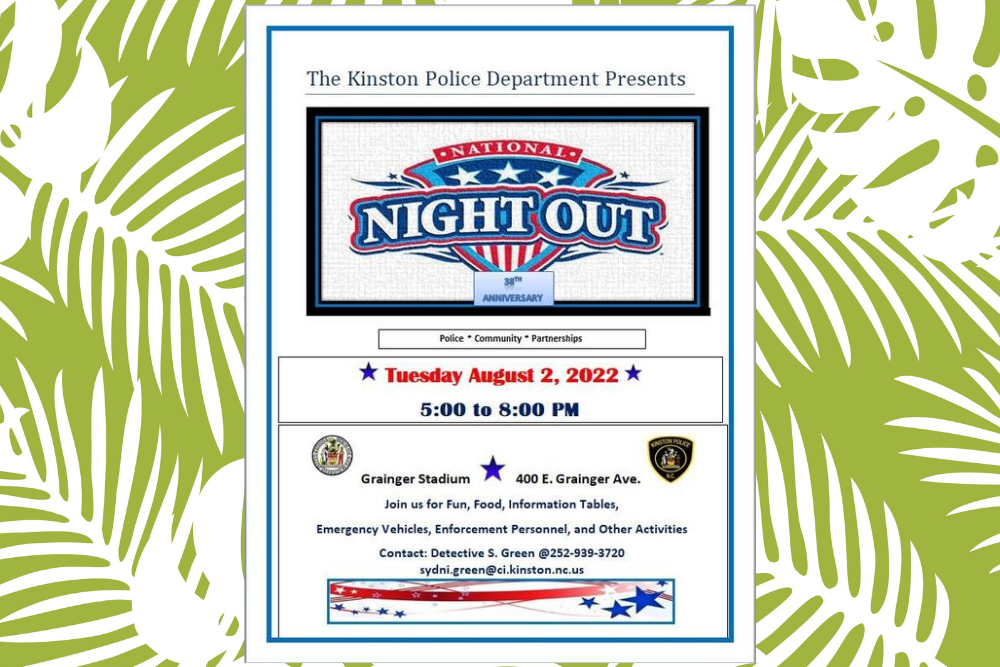CITY OF KINSTON POLICE DEPARTMENT: National Night Out August 2