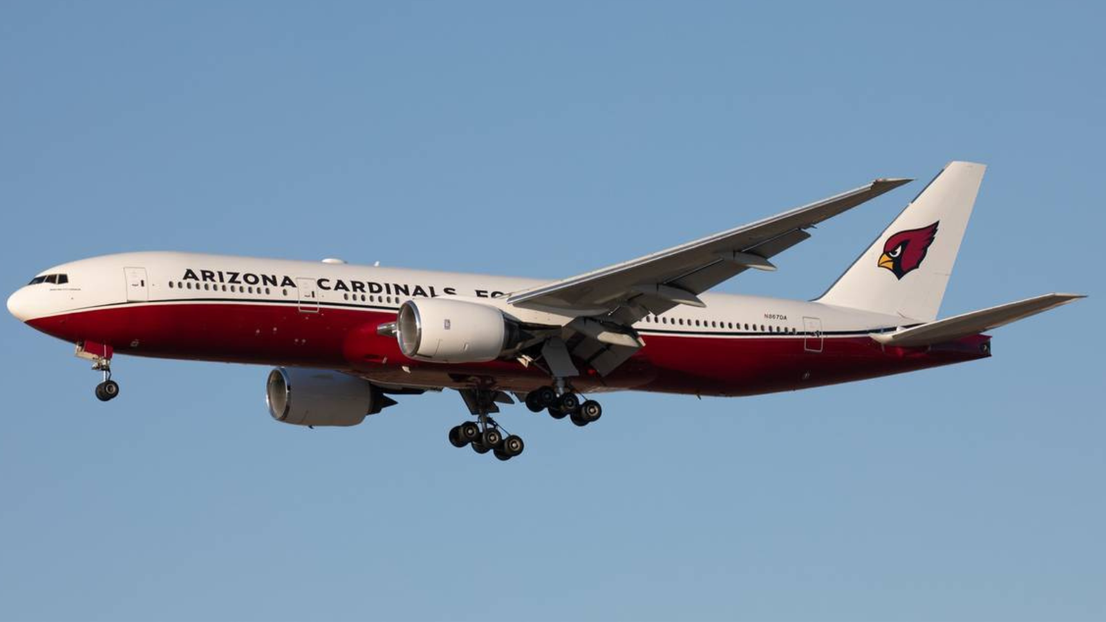 Arizona Cardinals Boeing 777 fleet