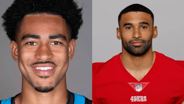 Bryce Young and Curtis Robinson Bryce Young and Curtis Robinson