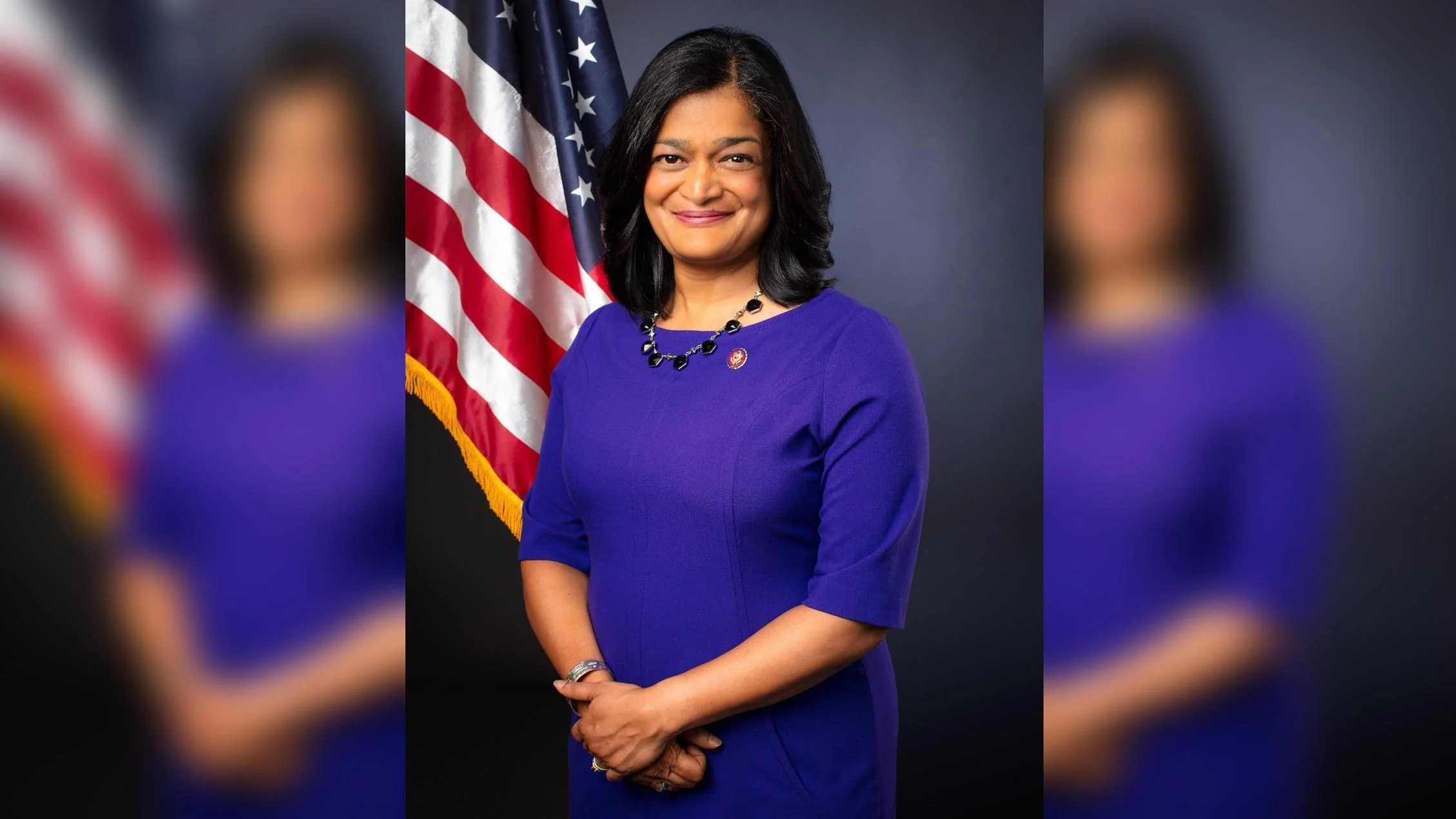 Pramila Jayapal, U.S. Representative of Washington's 7th Congressional District (D) Pramila Jayapal, U.S. Representative of Washington's 7th Congressional District (D)