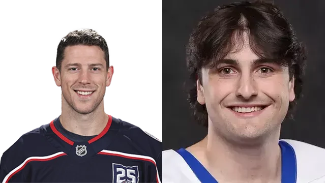 Charlie Coyle and Dylan Gordon - 