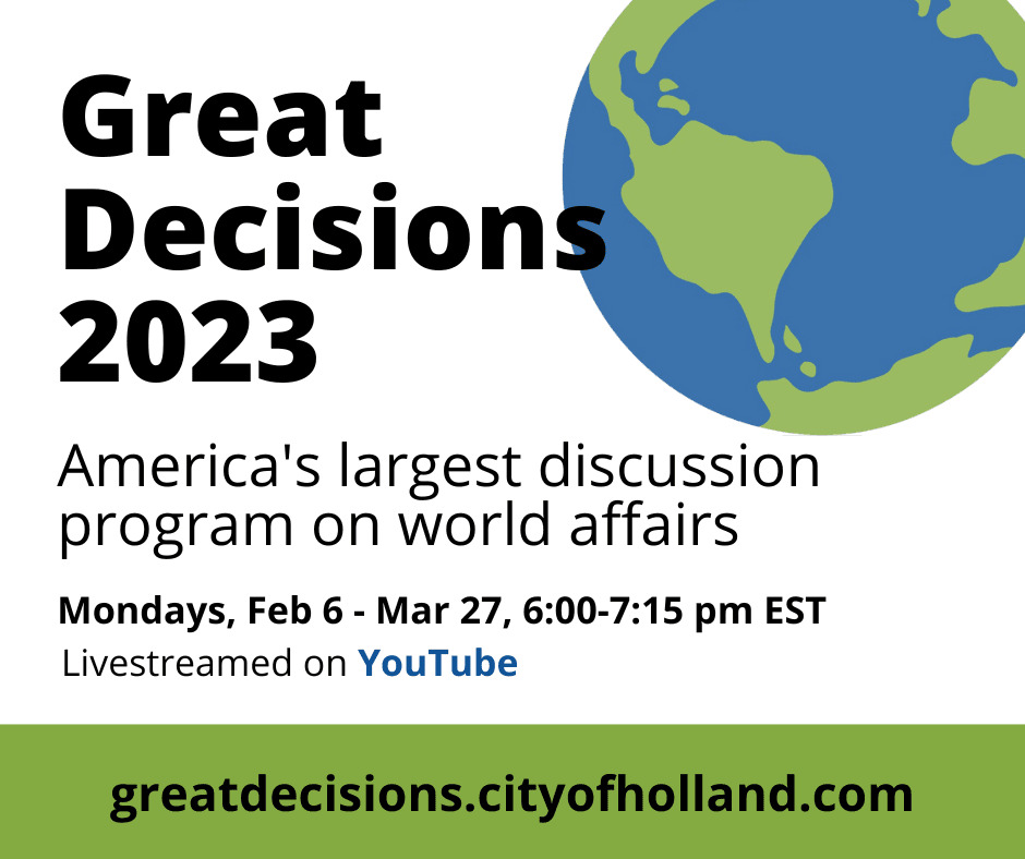 Great Decisions 2023