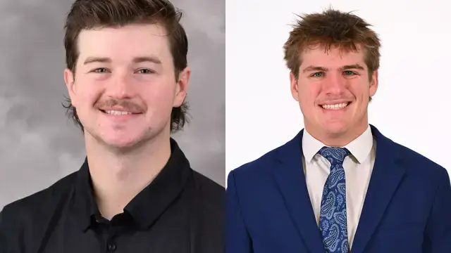 Luke Parise and Jackson Thompson