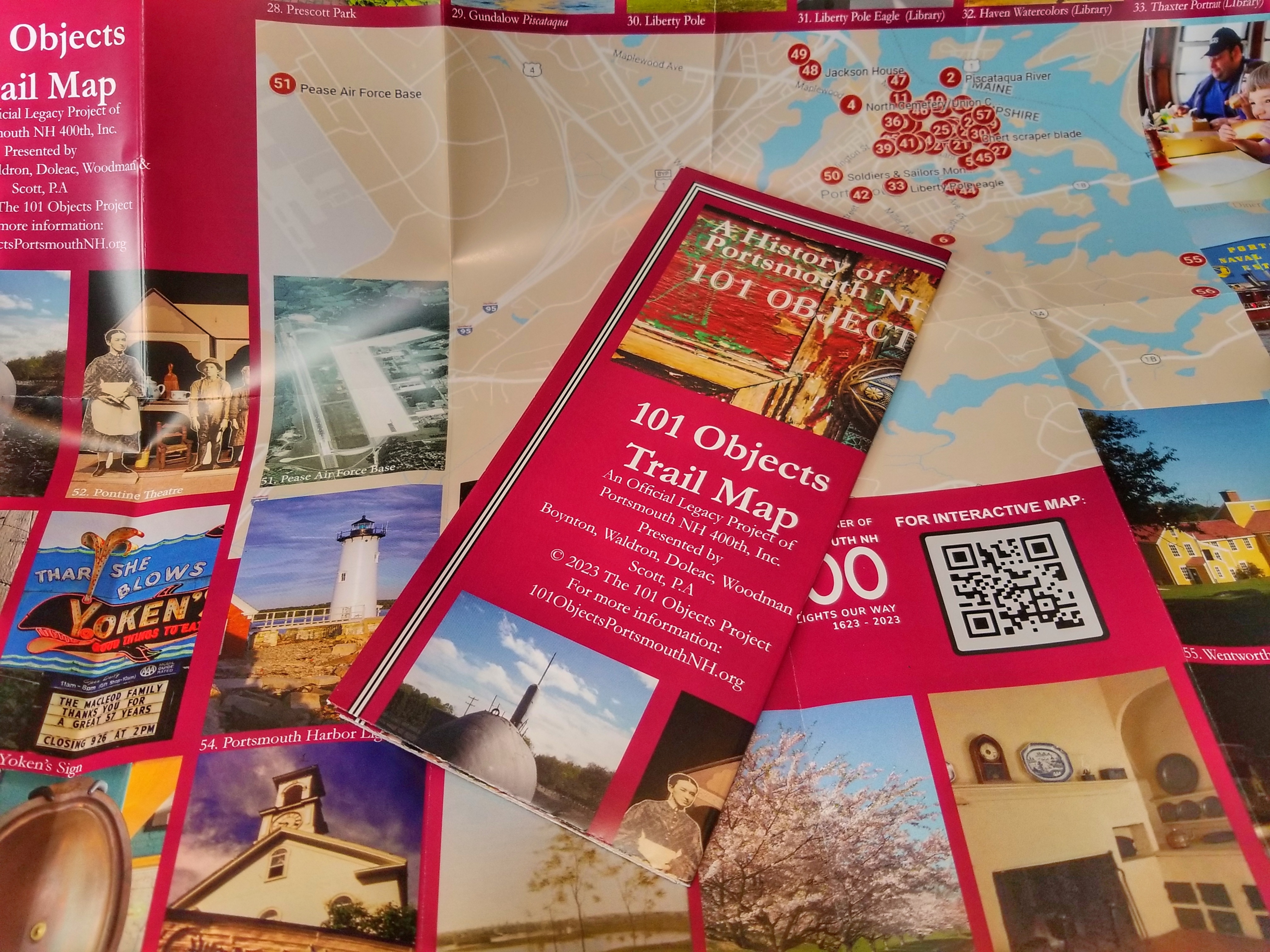 101 Objects Project, a PNH400 Legacy, presents 101 Objects Trail Map