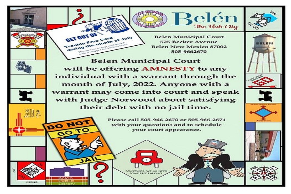 Great Opportunity to Clear Your Warrants