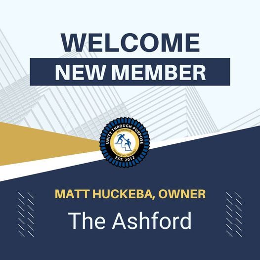 Welcome new chamber member, Matt Huckeba, owner of The Ashford Brookhaven