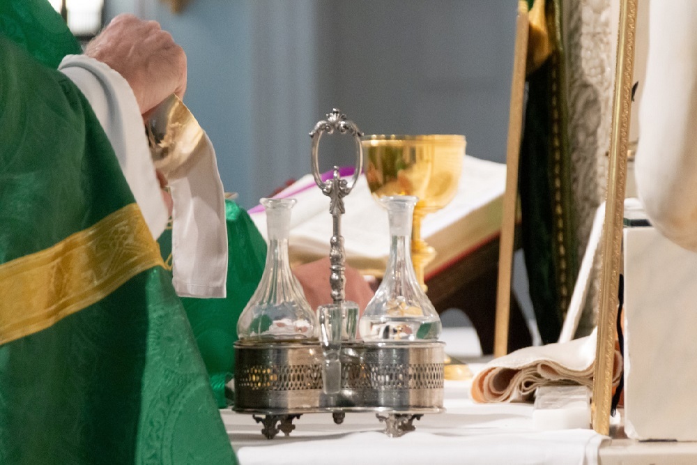 SAINT ANN CATHOLIC CHURCH HOBOKEN: ‘My flesh is true food, and my blood is true drink.’ SAINT ANN CATHOLIC CHURCH HOBOKEN: ‘My flesh is true food, and my blood is true drink.’