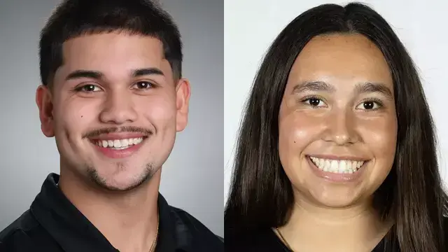 Matthew Tiendas and Addison Sorto