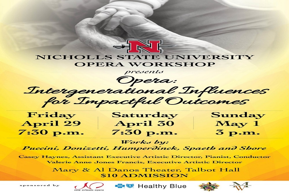 Nicholls Opera Workshop to Feature Classical Favorites Nicholls Opera Workshop to Feature Classical Favorites