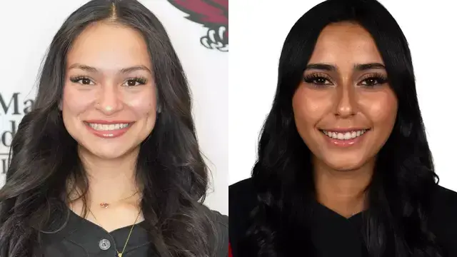 Alyssa Hernandez and Izabella Larson