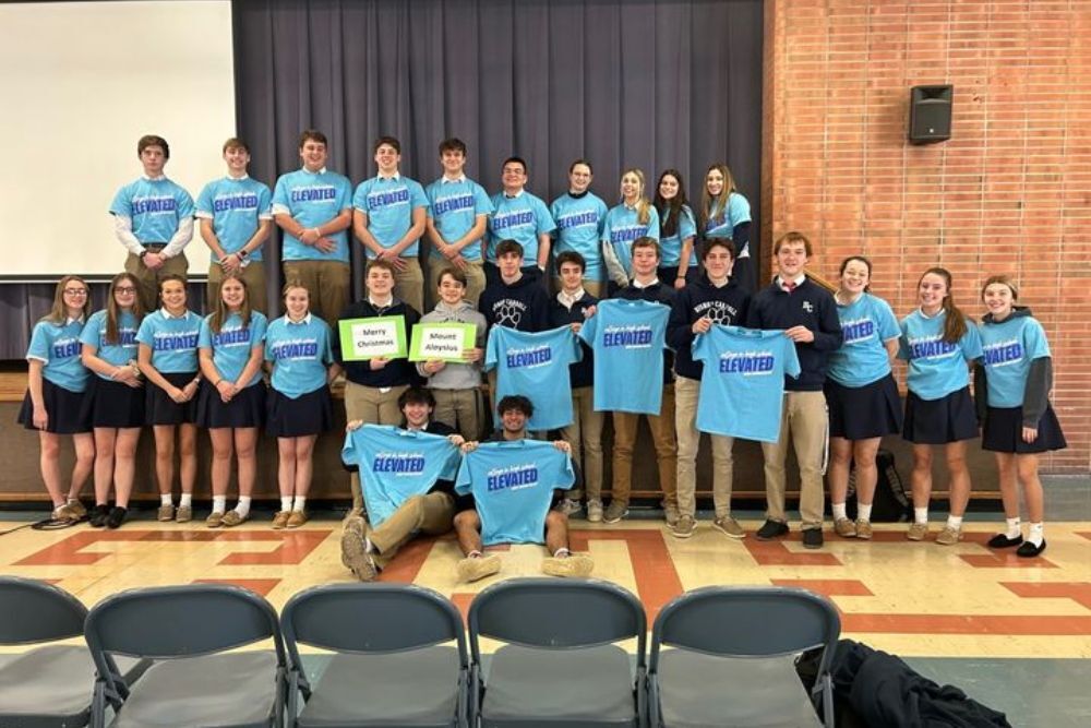 Thank you to Mount Aloysius College for the Dual Enrollment t-shirts for our students