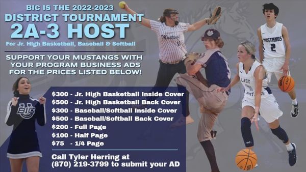 BUFFALO ISLAND CENTRAL HIGH SCHOOL: District Tournament begins Feb. 6, 2023