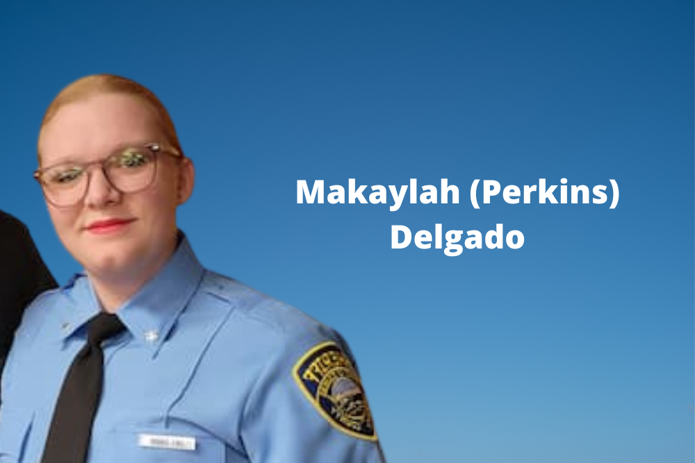 Taking the criminal justice path: Makaylah (Perkins) Delgado serves as sheriff’s deputy