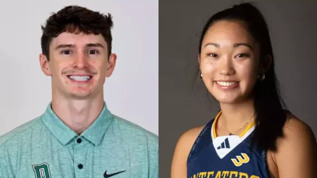 Connor Amundsen and Nikki Tom