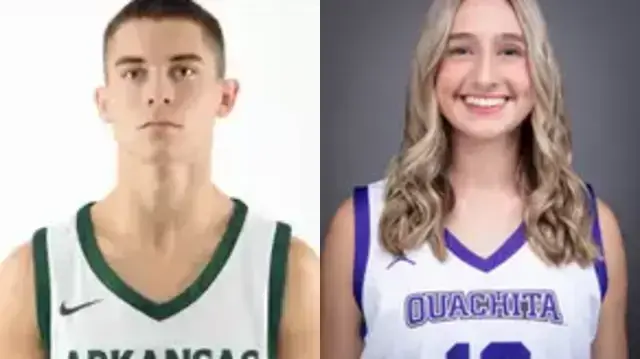 Which former NW Arkansas News area high school standouts will be in action on Saturday, Jan. 25?