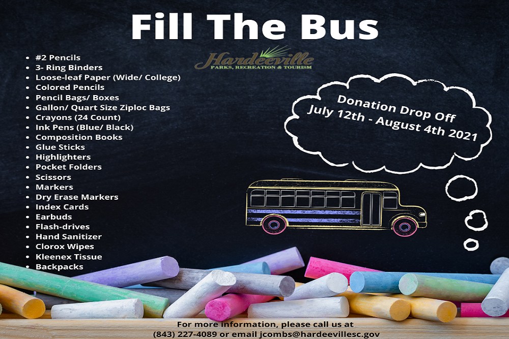 City of Hardeeville: Fill The Bus