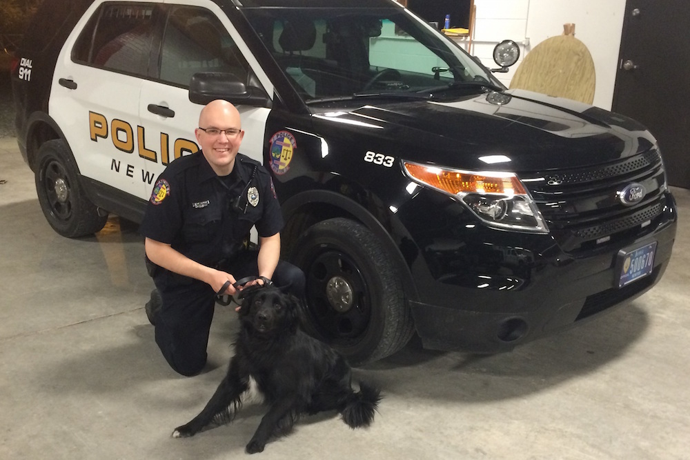 Scooby, the station dog: Spearfish Police Department fosters long-term humane society resident