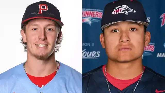 Nick Lay and Alek Martinez