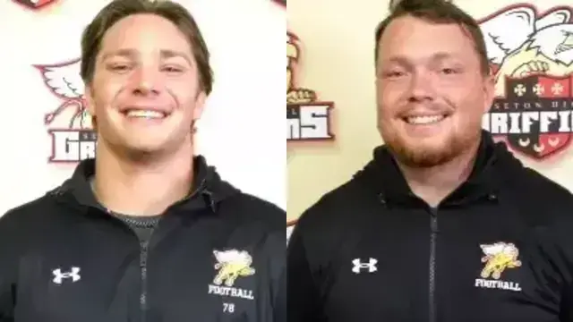 Patrick Fleming and Ritchie McCormack Patrick Fleming and Ritchie McCormack