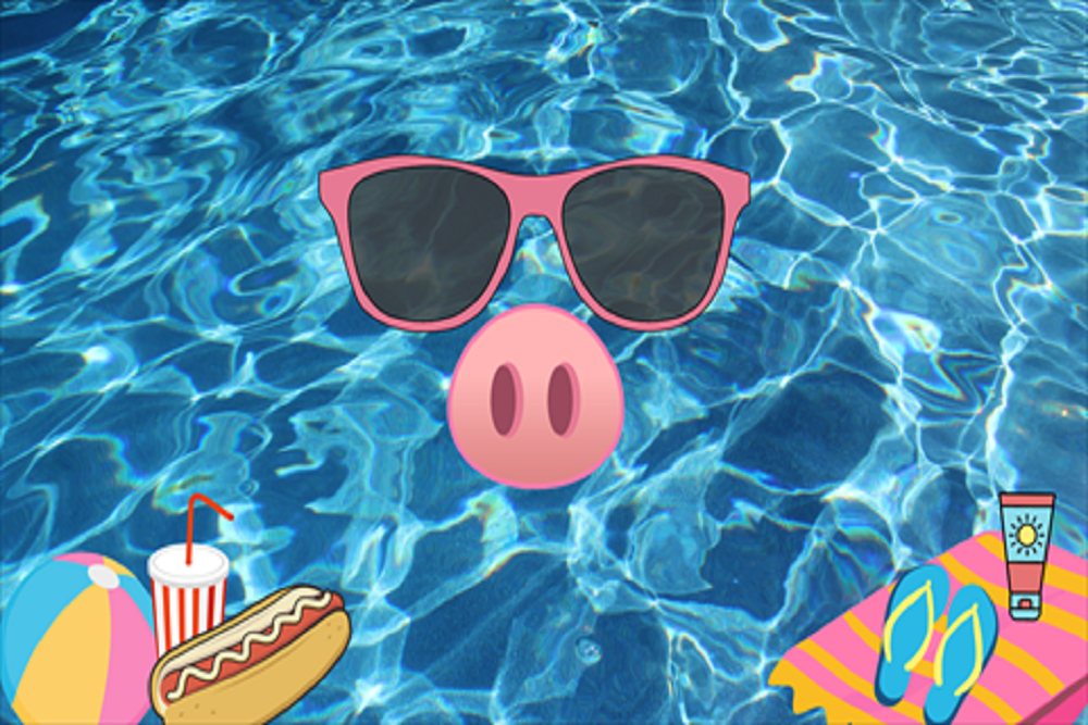 Peppa Pig Pool Party & Picnic on July 9