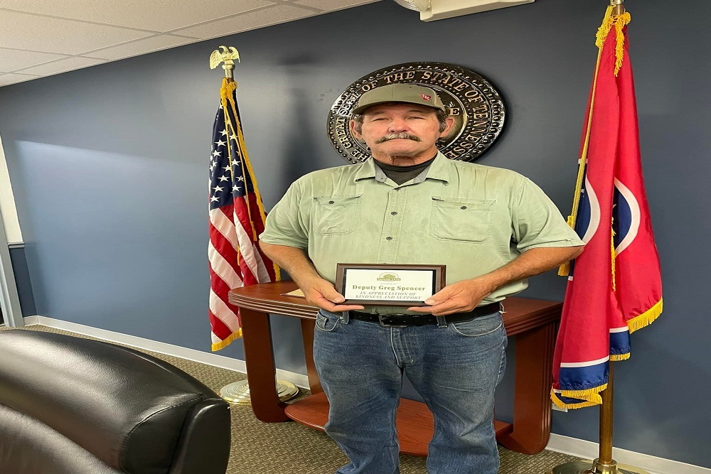 Dickson County Sheriff’s Office Congratulations Deputy Greg Spencer