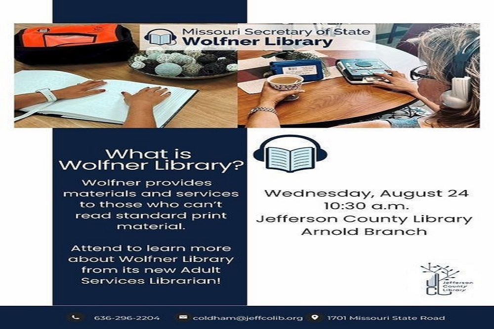 Jefferson County Library – What is Wolfner Library?