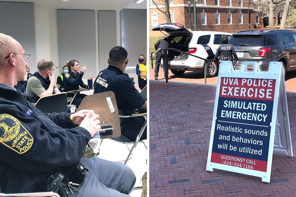 University Police, Local Partners Train to Respond to Active Threats on Grounds