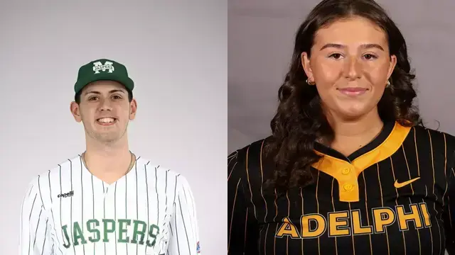 Which high school alumni from City of New York City area will play in games during the week starting Monday, March 9?