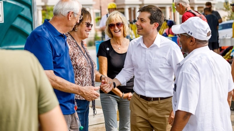 Buttigieg visits Manchester: ‘Infrastructure will be so important to the future of this community’