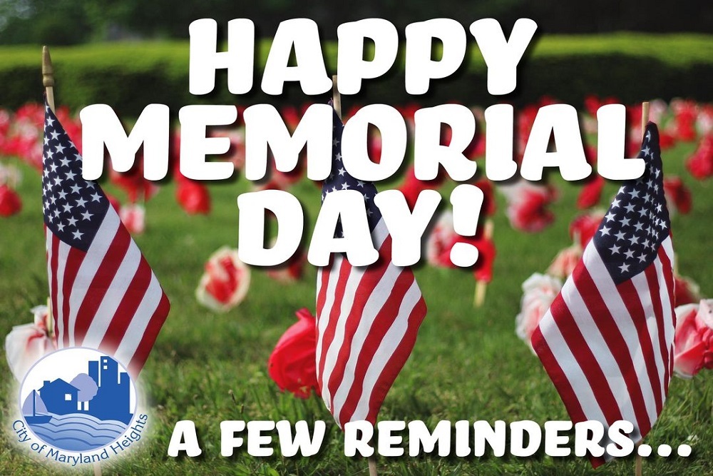 City of Maryland Heights Government – 2022 Memorial Day