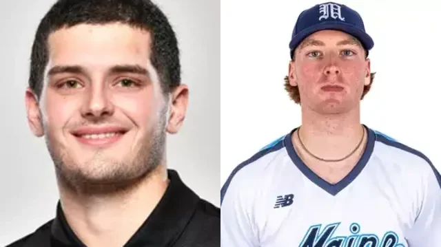Which former Portland Maine News area high school standouts will be in action on Friday, March 14?