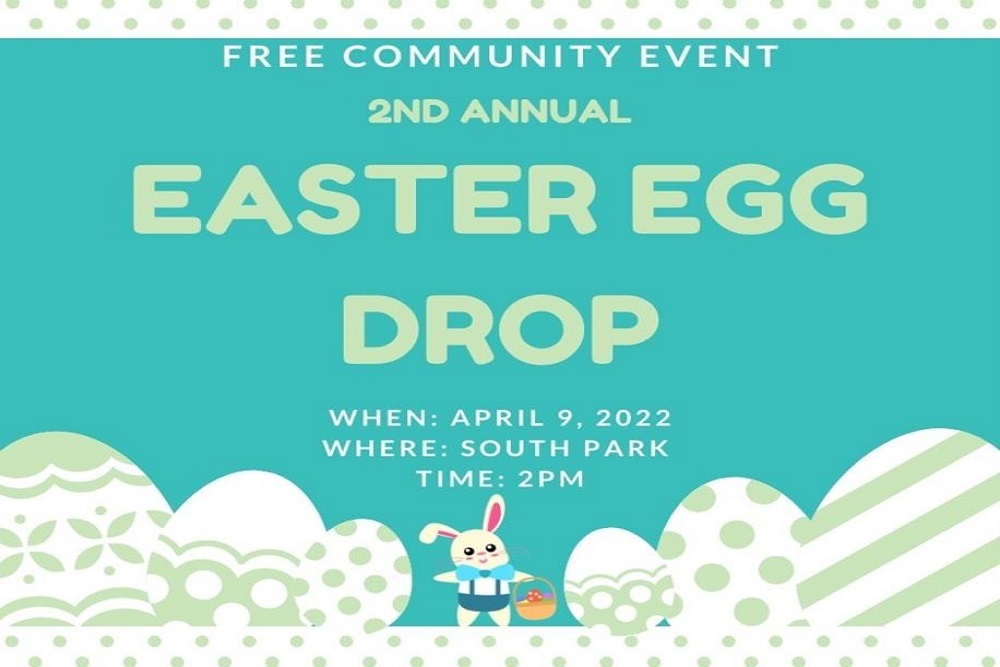 Easter Egg Drop on April 9