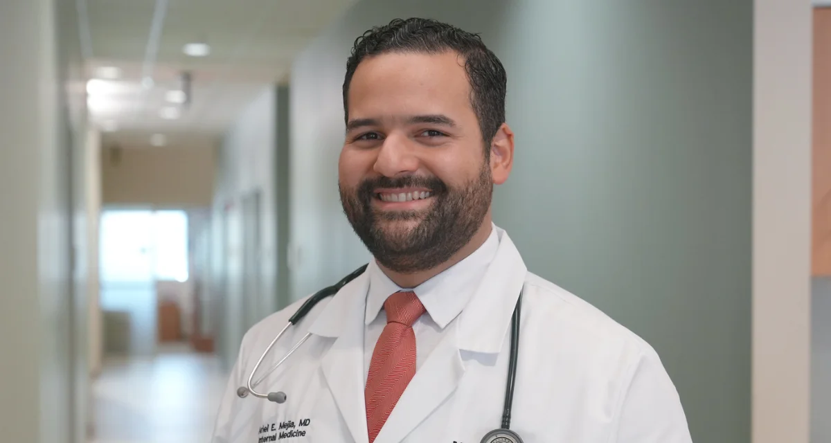 Ariel Mejia, medical director at UCF Health Faculty Physician Practice Ariel Mejia, medical director at UCF Health Faculty Physician Practice